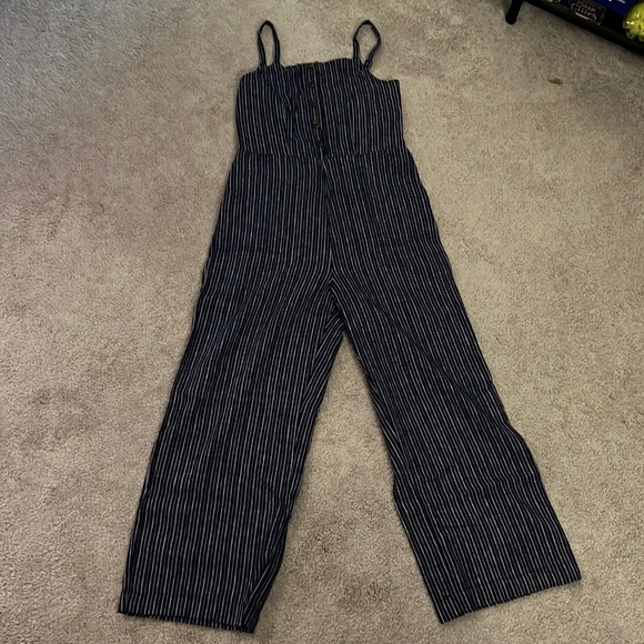 Blue stripped jumpsuit - Picture 2 of 2